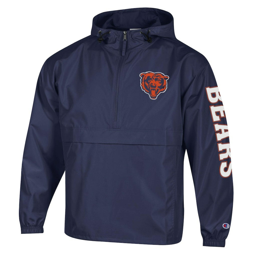 Chicago Bears Packable Windbreaker Half-Zip Jacket | NFL On sale