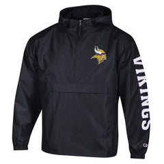 Minnesota Vikings Packable Windbreaker Half-Zip Jacket | NFL Online