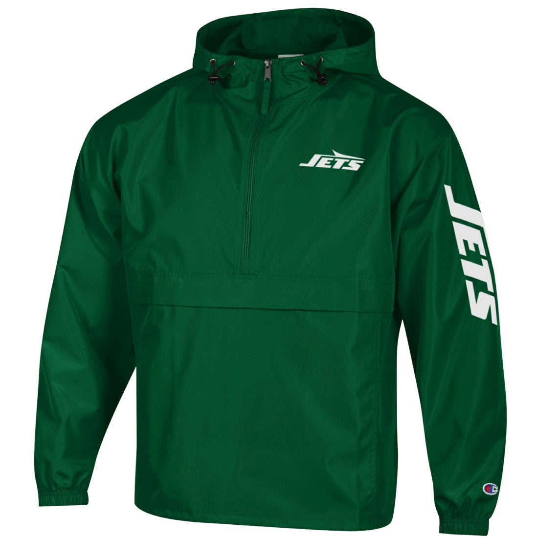 New York Jets Packable Windbreaker Half-Zip Jacket | NFL Near me