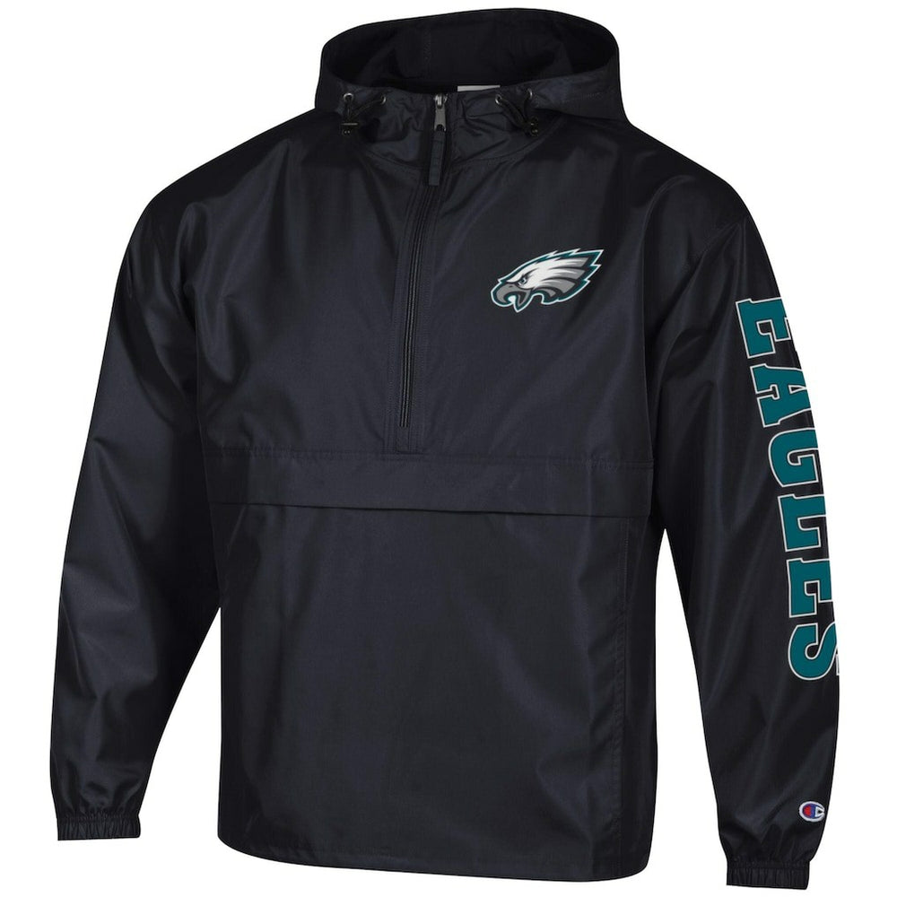 Philadelphia Eagles Packable Windbreaker Half-Zip Jacket | NFL Near me