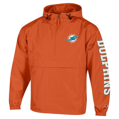 Miami Dolphins Packable Windbreaker Half-Zip Jacket | NFL On sale