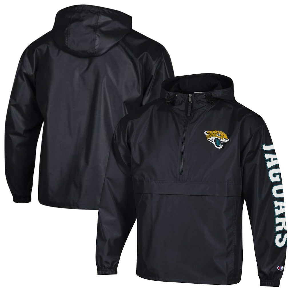 Jacksonville Jaguars Packable Windbreaker Half-Zip Jacket | NFL Hot