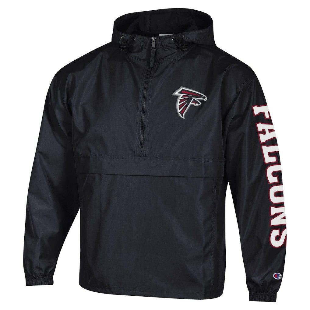 Atlanta Falcons Packable Windbreaker Half-Zip Jacket | NFL Outlet