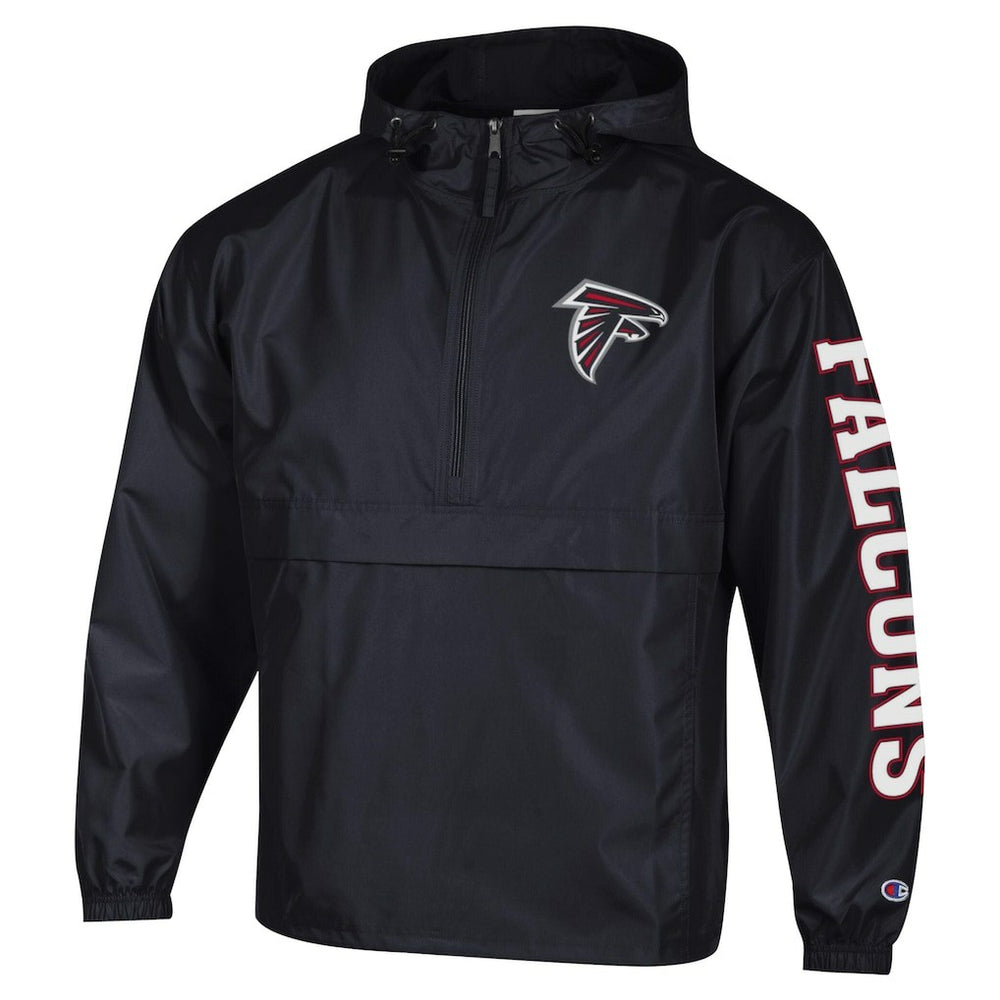 Atlanta Falcons Packable Windbreaker Half-Zip Jacket | NFL Outlet