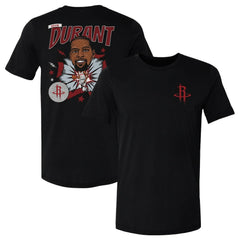 Black Kevin Durant Houston Rockets 500 Level Caricature T-Shirt | NBA