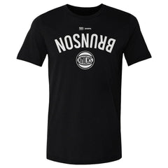 Black Jalen Brunson New York Knicks 500 Level Invert T-Shirt | NBA
