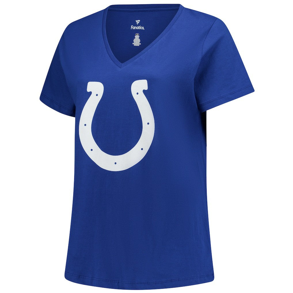 Indianapolis Colts Tyler Warren  Women's Plus Size Name & Number V-Neck T-Shirt | NFL New