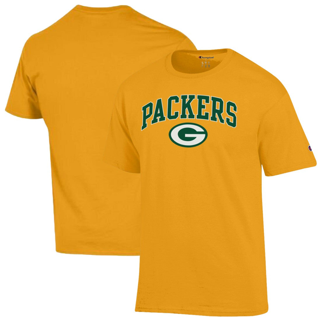 Green Bay Packers Arch Over Logo T-Shirt | NFL Hot
