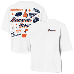 Denver Broncos '47 Women's Collage Script Reed City T-Shirt | NFL Hot