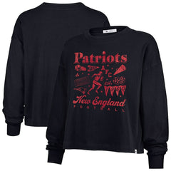 New England Patriots '47 Women's Team Collage Sydney Long Sleeve T-Shirt | NFL Online