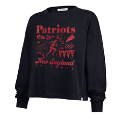New England Patriots '47 Women's Team Collage Sydney Long Sleeve T-Shirt | NFL Online