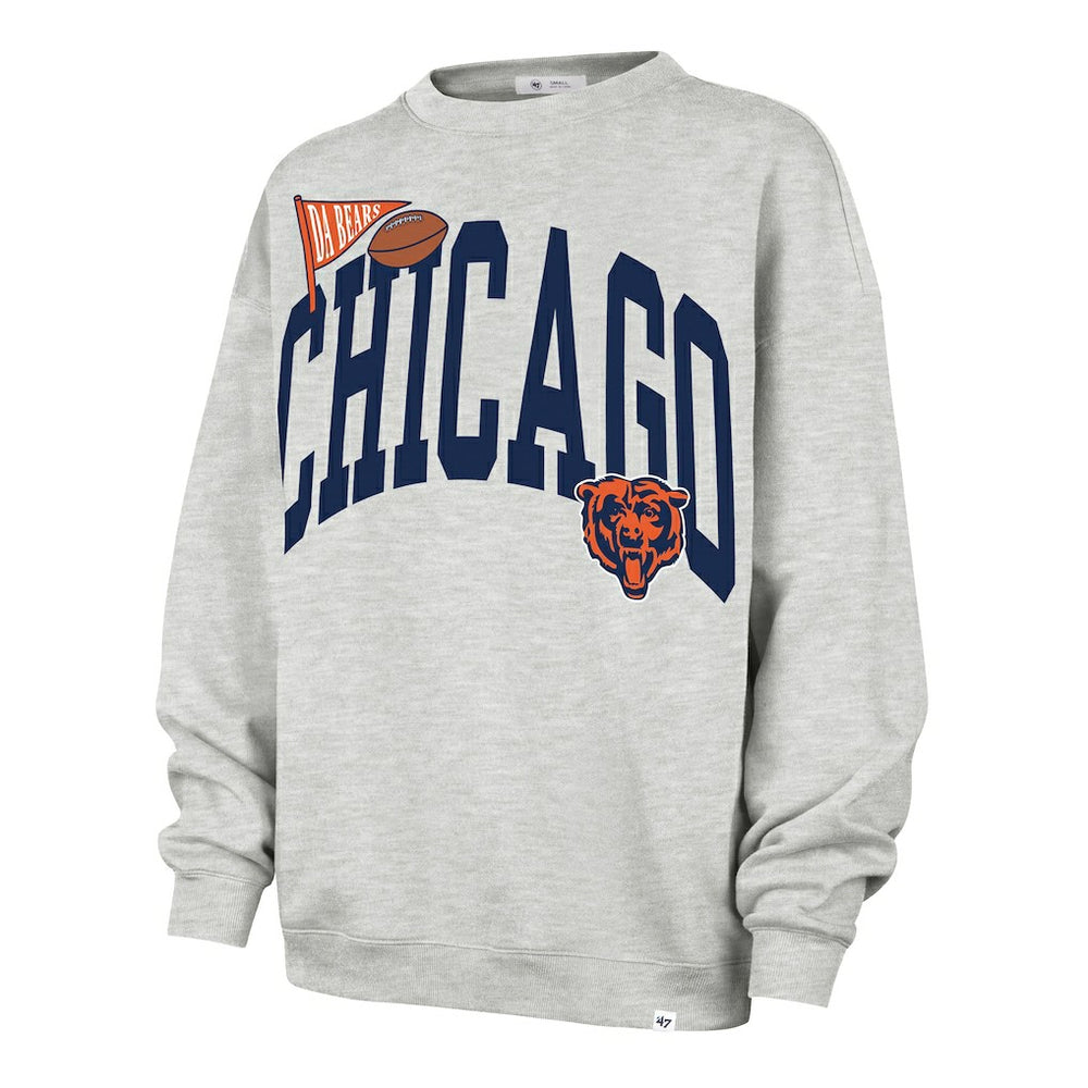 Chicago Bears '47 Women's Arched Icon Oversized Sweatshirt | NFL On sale