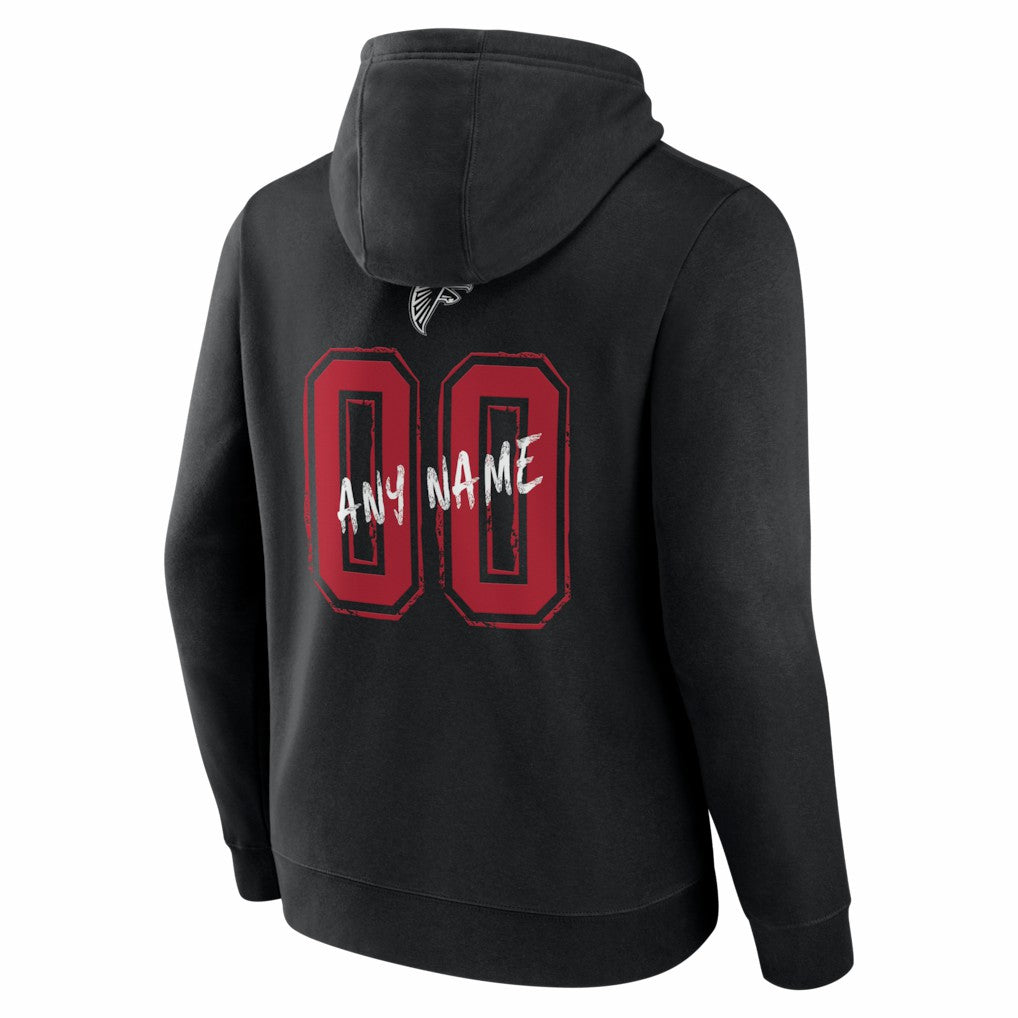 Atlanta Falcons Hustle Personalized Name & Number Hoodie | NFL US