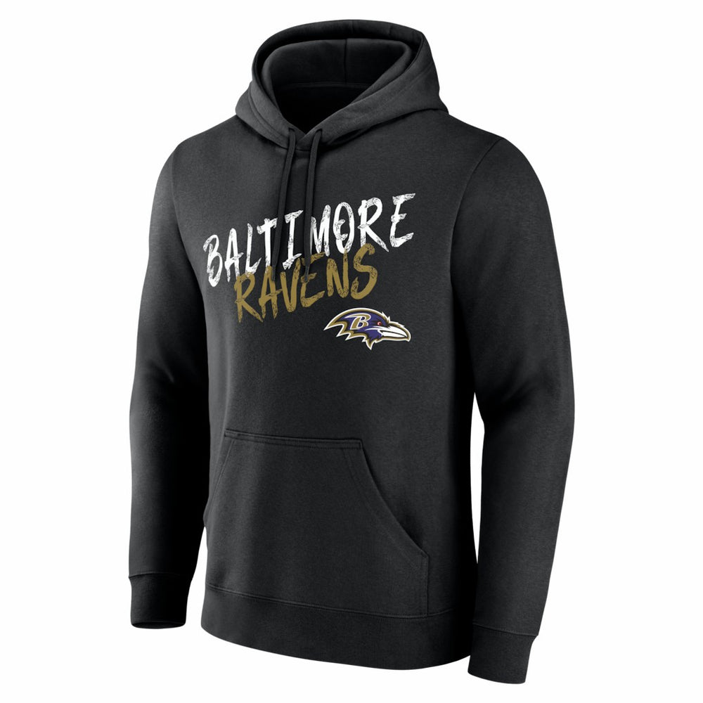 Baltimore Ravens Hustle Personalized Name & Number Hoodie | NFL Discount