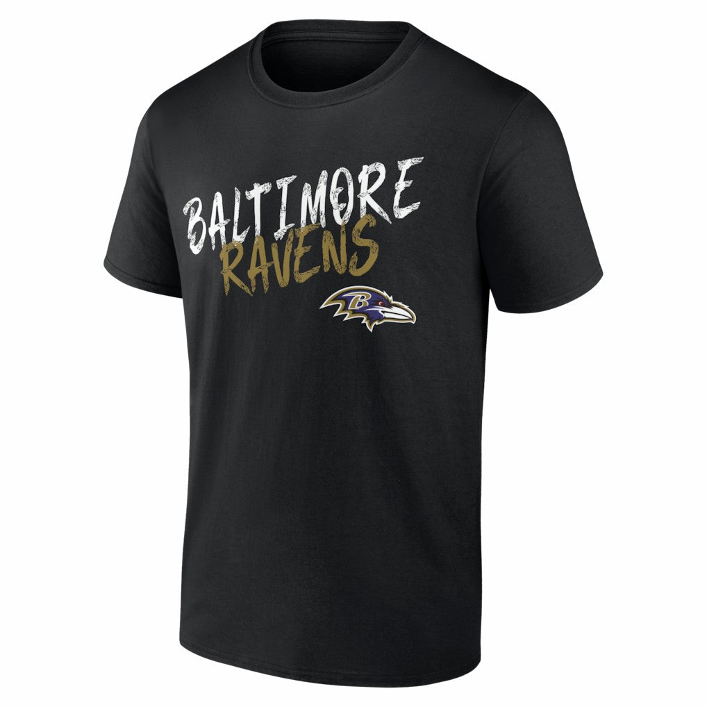 Baltimore Ravens Hustle Personalized Name & Number T-Shirt | NFL On sale