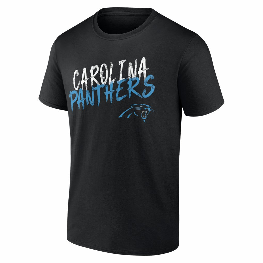 Carolina Panthers Hustle Personalized Name & Number T-Shirt | NFL Outlet