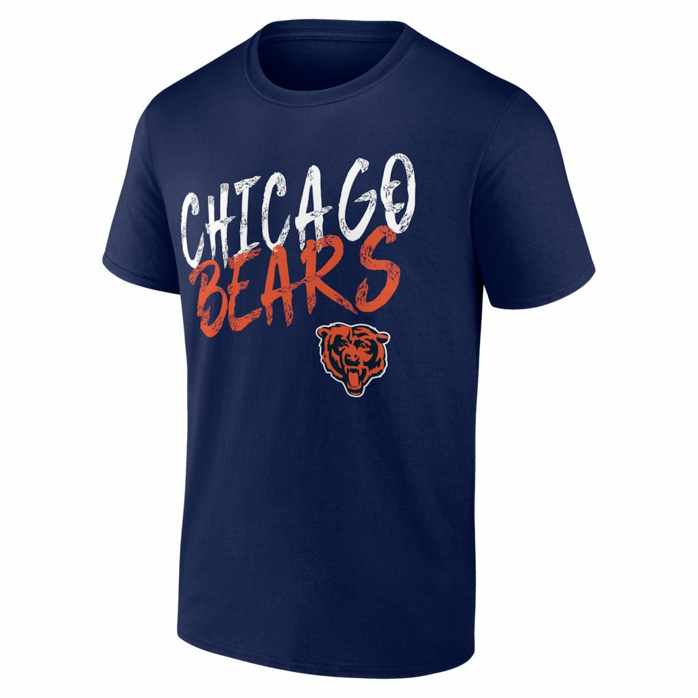 Chicago Bears Hustle Personalized Name & Number T-Shirt | NFL Outlet