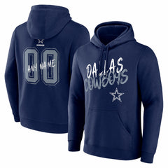Dallas Cowboys Hustle Personalized Name & Number Hoodie | NFL On sale