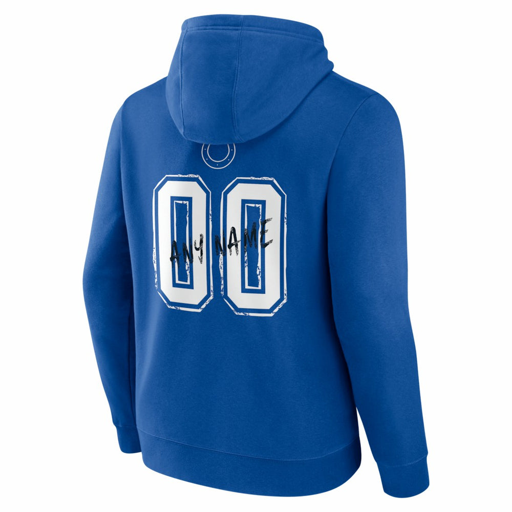Indianapolis Colts Hustle Personalized Name & Number Hoodie | NFL Near me
