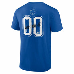 Indianapolis Colts Hustle Personalized Name & Number T-Shirt | NFL On sale