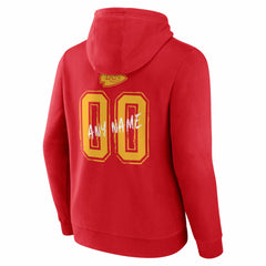 Kansas City Chiefs Hustle Personalized Name & Number Hoodie | NFL Discount