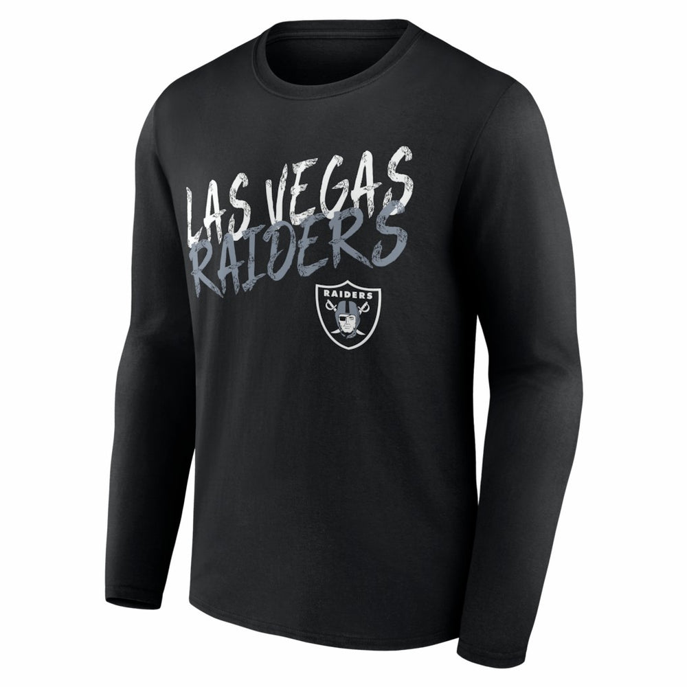 Las Vegas Raiders Hustle Personalized Name & Number Long Sleeve T-Shirt | NFL Discount