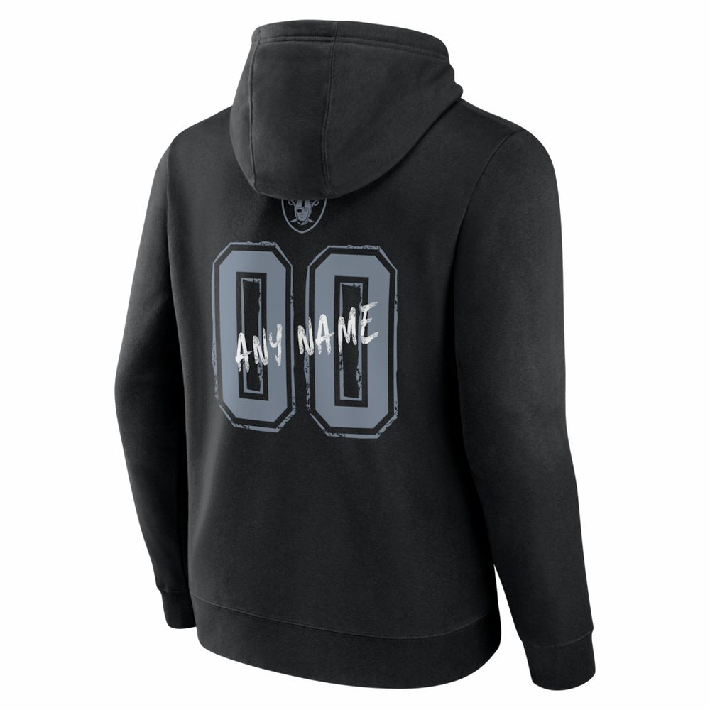 Las Vegas Raiders Hustle Personalized Name & Number Hoodie | NFL On sale