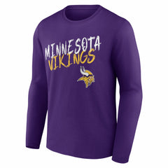 Minnesota Vikings Hustle Personalized Name & Number Long Sleeve T-Shirt | NFL On sale