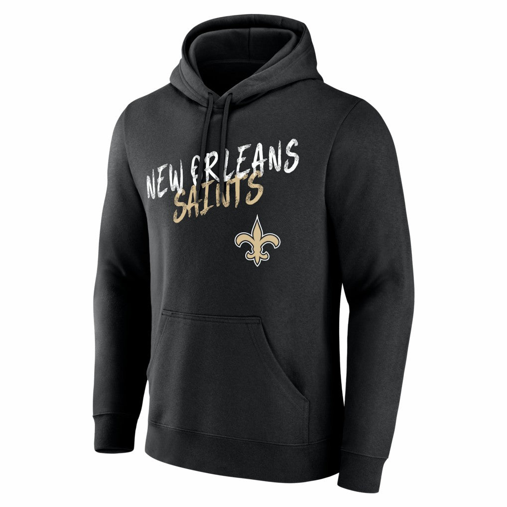 New Orleans Saints Hustle Personalized Name & Number Hoodie | NFL Discount