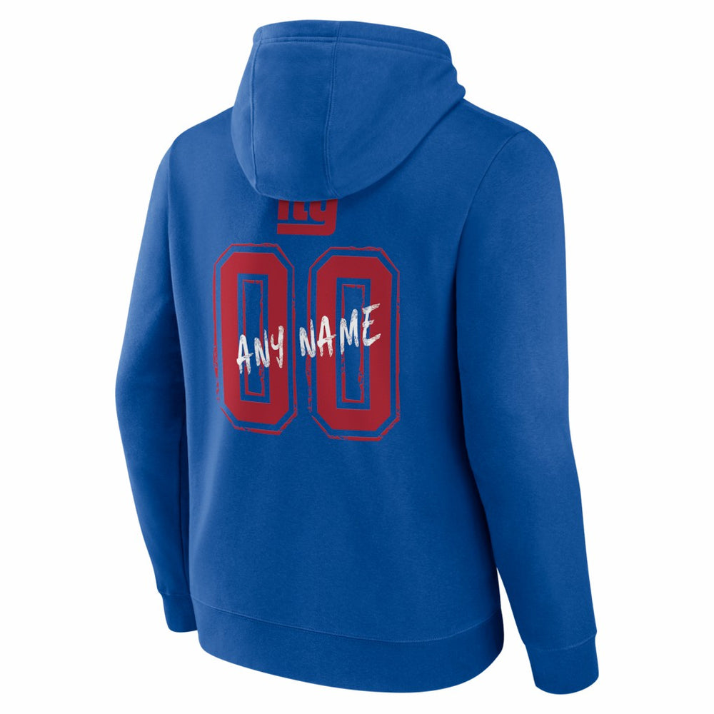 New York Giants Hustle Personalized Name & Number Hoodie | NFL On sale