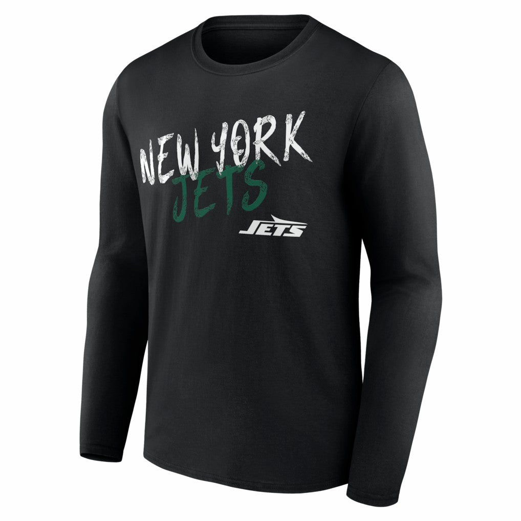 New York Jets Hustle Personalized Name & Number Long Sleeve T-Shirt | NFL US