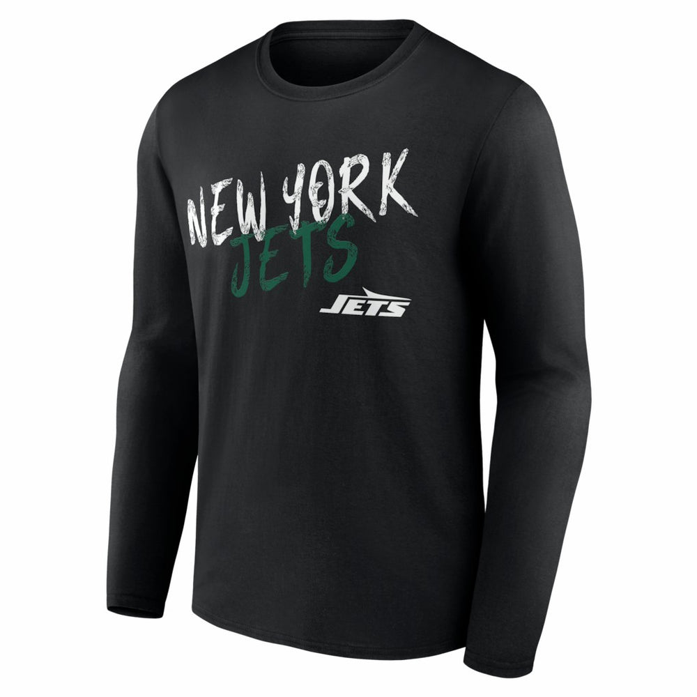 New York Jets Hustle Personalized Name & Number Long Sleeve T-Shirt | NFL US