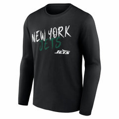 New York Jets Hustle Personalized Name & Number Long Sleeve T-Shirt | NFL US