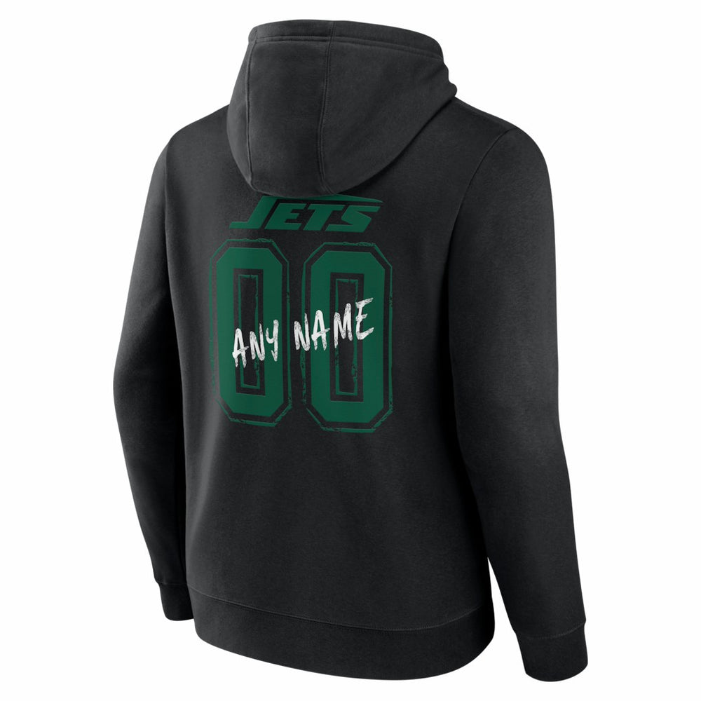 New York Jets Hustle Personalized Name & Number Hoodie | NFL US