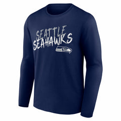 Seattle Seahawks Hustle Personalized Name & Number Long Sleeve T-Shirt | NFL Hot