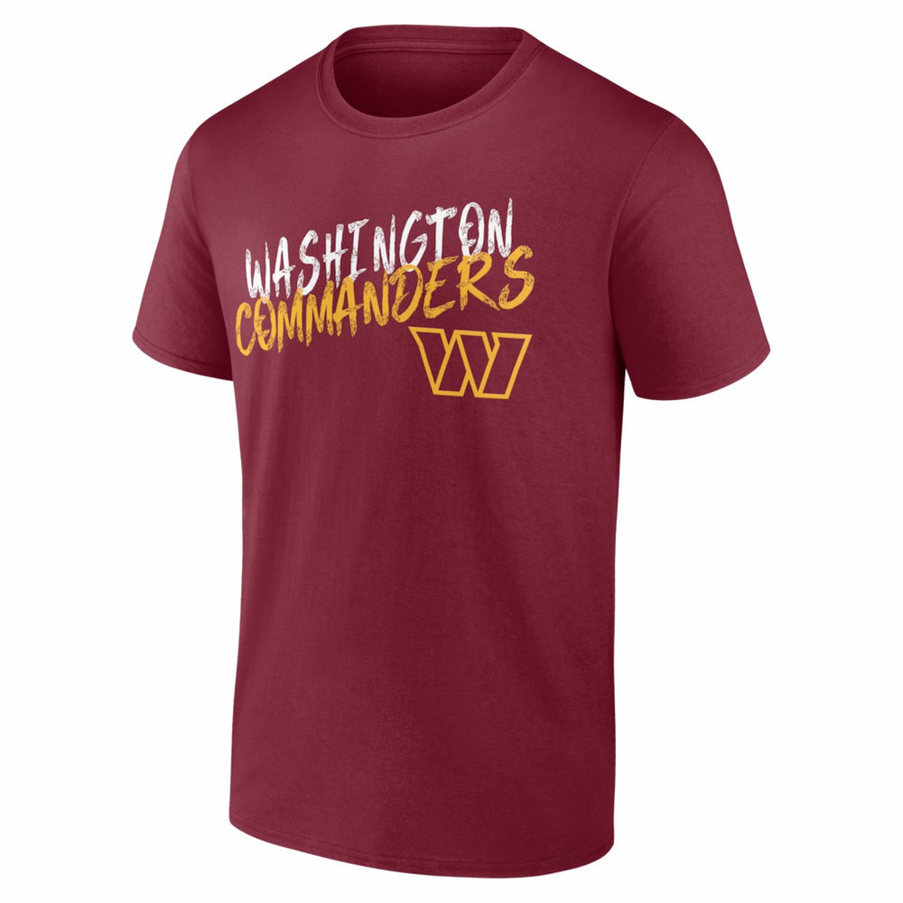 Washington Commanders Hustle Personalized Name & Number T-Shirt | NFL On sale