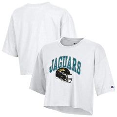 Jacksonville Jaguars Women's Boyfriend Cropped T-Shirt | NFL Online