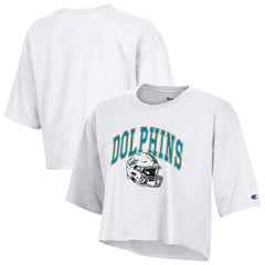 Miami Dolphins Women's Boyfriend Cropped T-Shirt | NFL Near me
