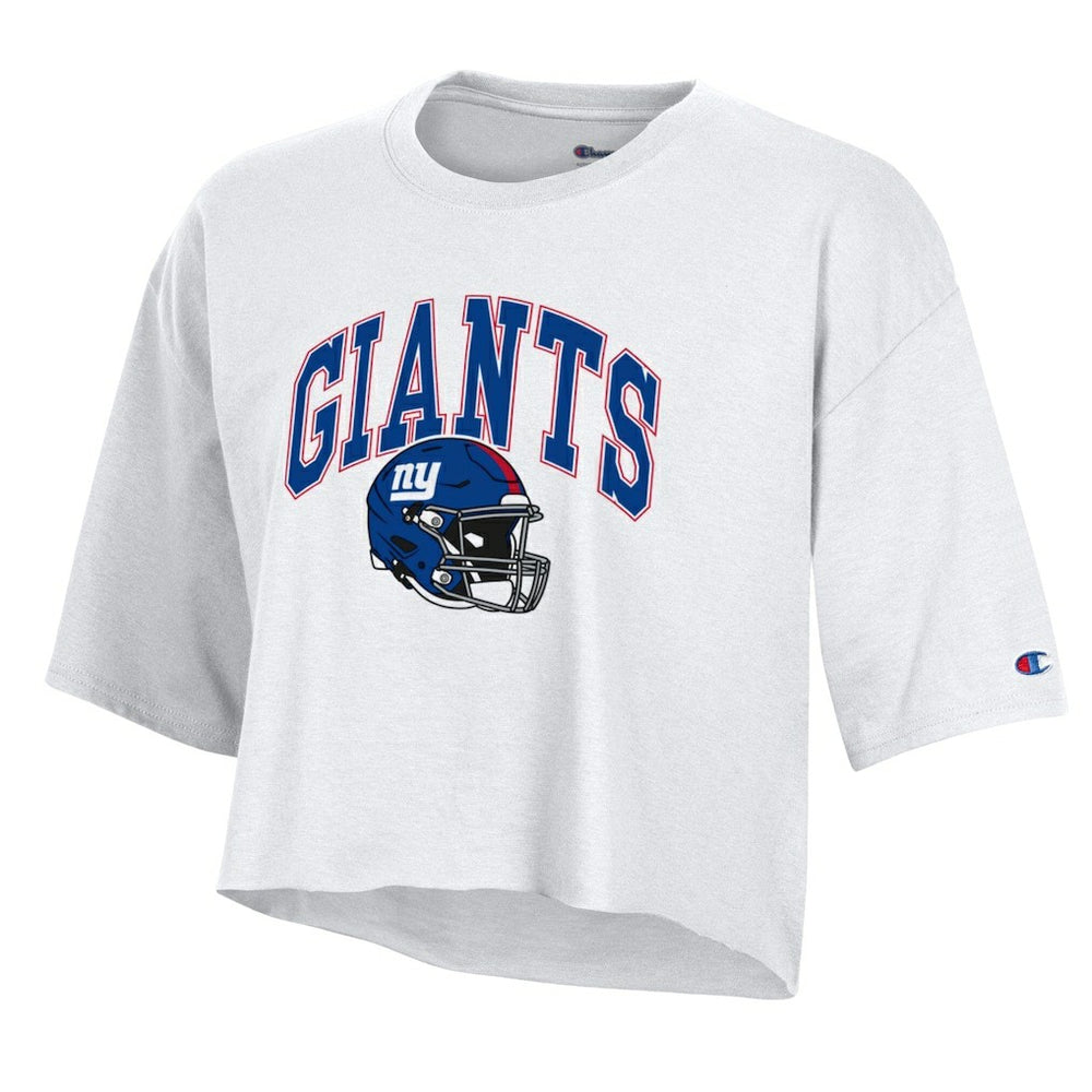 New York Giants Women's Boyfriend Cropped T-Shirt | NFL US