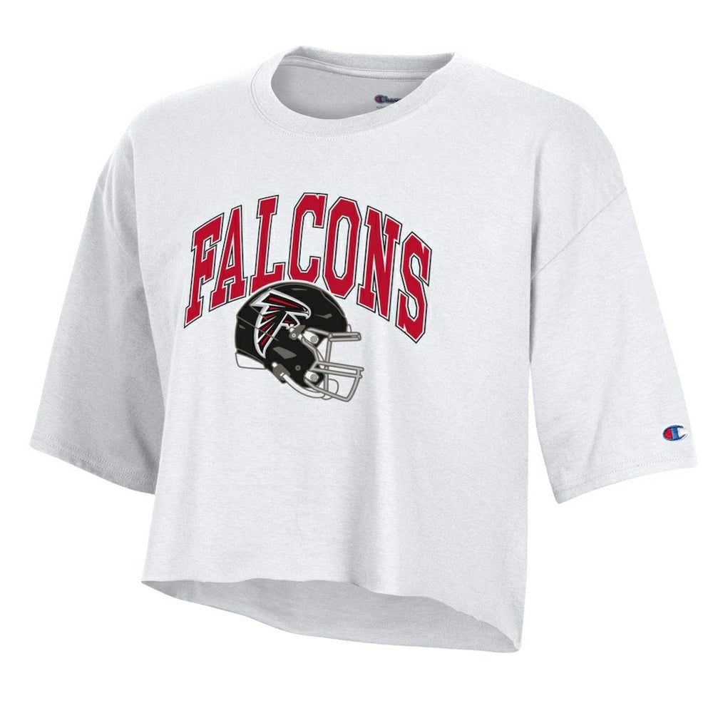 Atlanta Falcons Women's Boyfriend Cropped T-Shirt | NFL Online