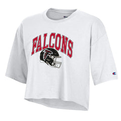 Atlanta Falcons Women's Boyfriend Cropped T-Shirt | NFL Online