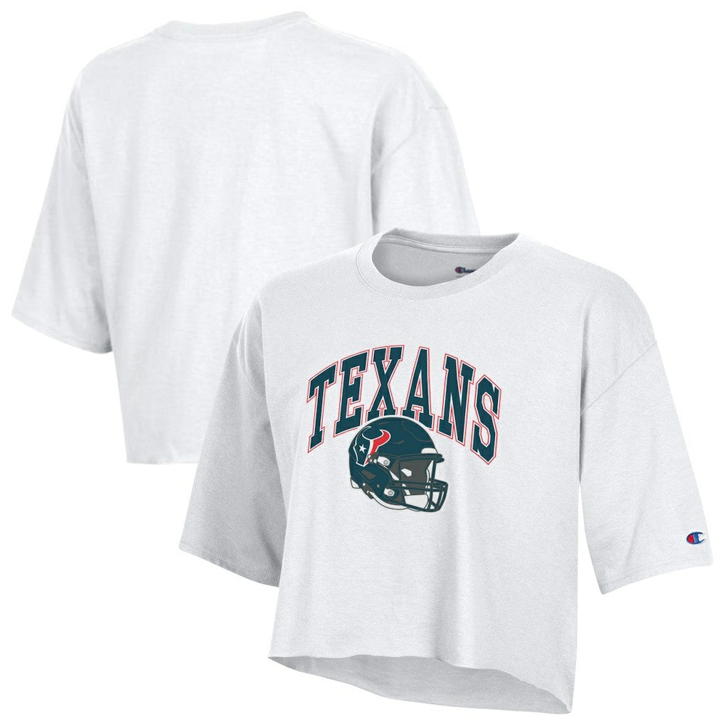 Houston Texans Women's Boyfriend Cropped T-Shirt | NFL Hot