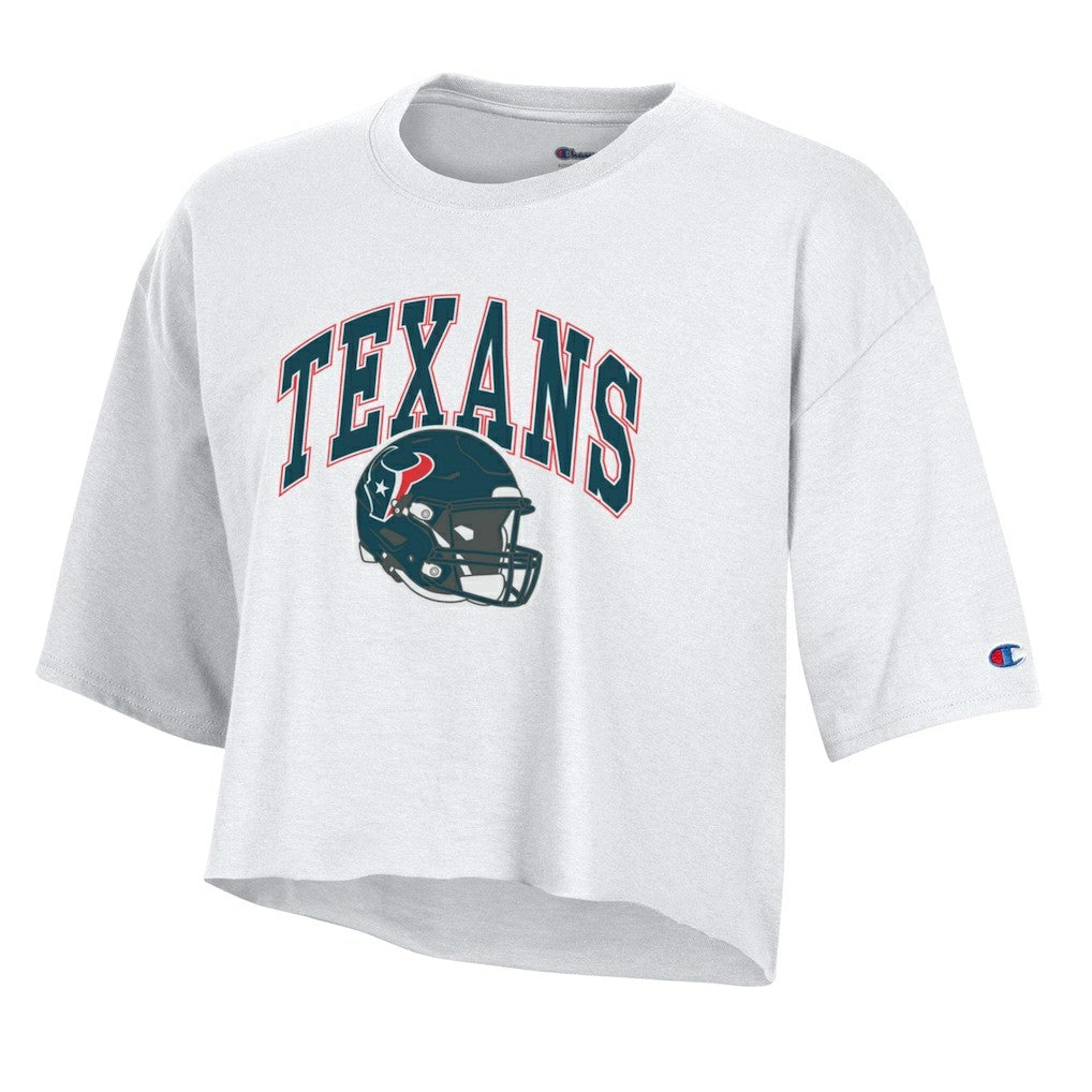 Houston Texans Women's Boyfriend Cropped T-Shirt | NFL Hot
