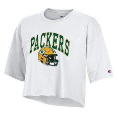 Green Bay Packers Women's Boyfriend Cropped T-Shirt | NFL Near me