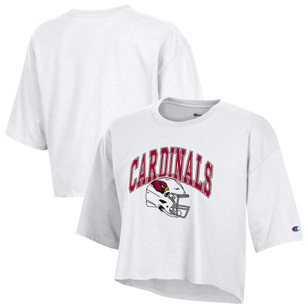 Arizona Cardinals Women's Boyfriend Cropped T-Shirt | NFL Outlet