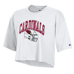 Arizona Cardinals Women's Boyfriend Cropped T-Shirt | NFL Outlet