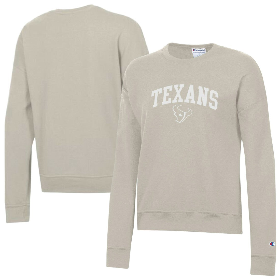 Houston Texans Women's Powerblend Cocoa Butter Fleece Sweatshirt | NFL Discount