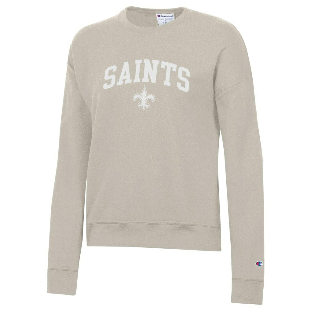 New Orleans Saints Women's Powerblend Cocoa Butter Fleece Sweatshirt | NFL Hot