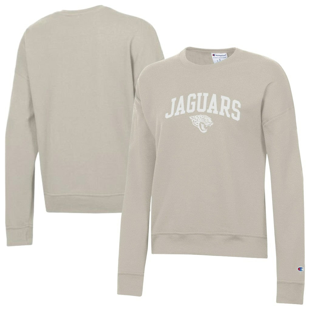 Jacksonville Jaguars Women's Powerblend Cocoa Butter Fleece Sweatshirt | NFL On sale