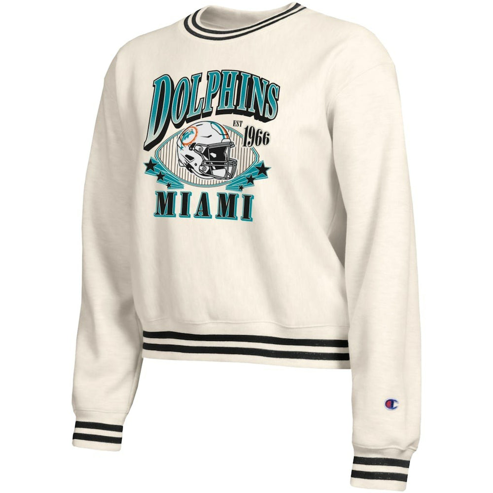 Miami Dolphins Women's Reverse Weave Fleece Sweatshirt | NFL Hot